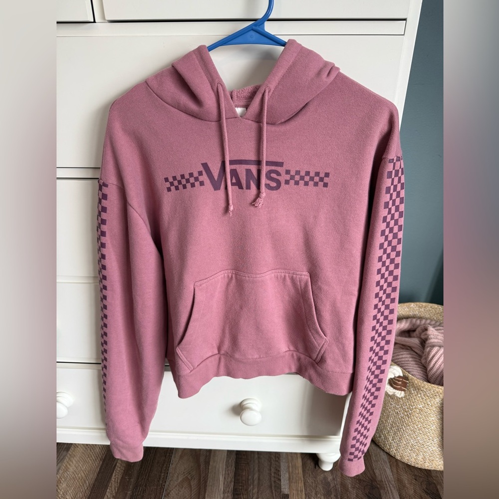 Vans Cropped Sweatshirt Size Medium